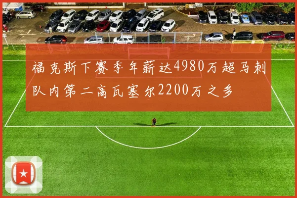 福克斯下赛季年薪达4980万超马刺队内第二高瓦塞尔2200万之多
